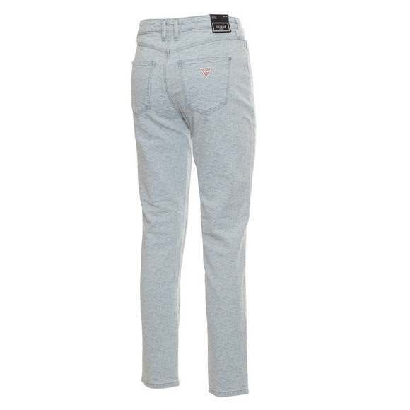 Guess Women’s Dyed Geo 1981 Skinny Jeans High Rise - Picture 5 of 7